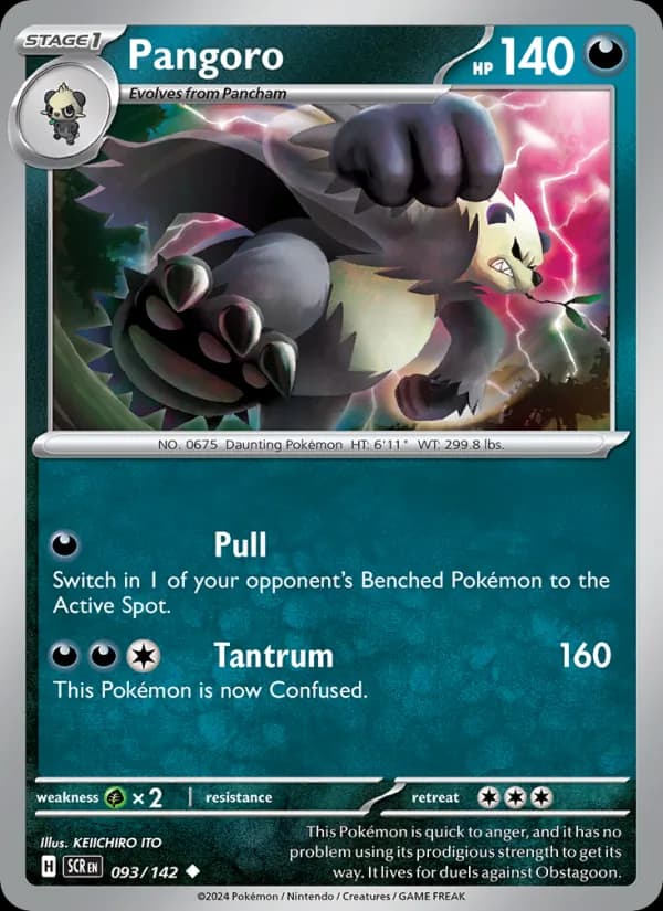 Pangoro — Stellar Crown, Uncommon