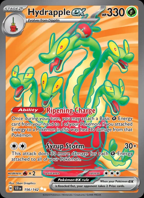 Hydrapple ex — Stellar Crown, Ultra Rare