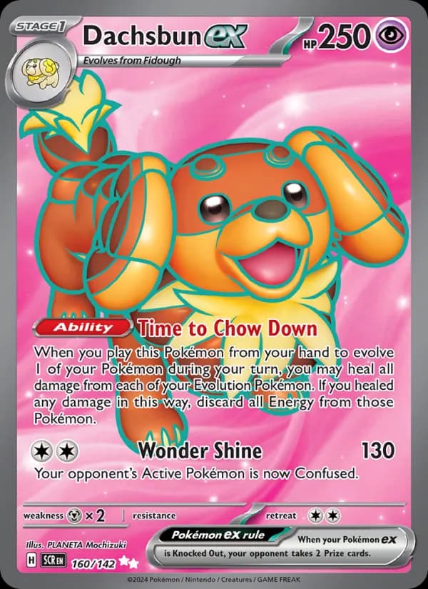 Dachsbun ex — Stellar Crown, Ultra Rare