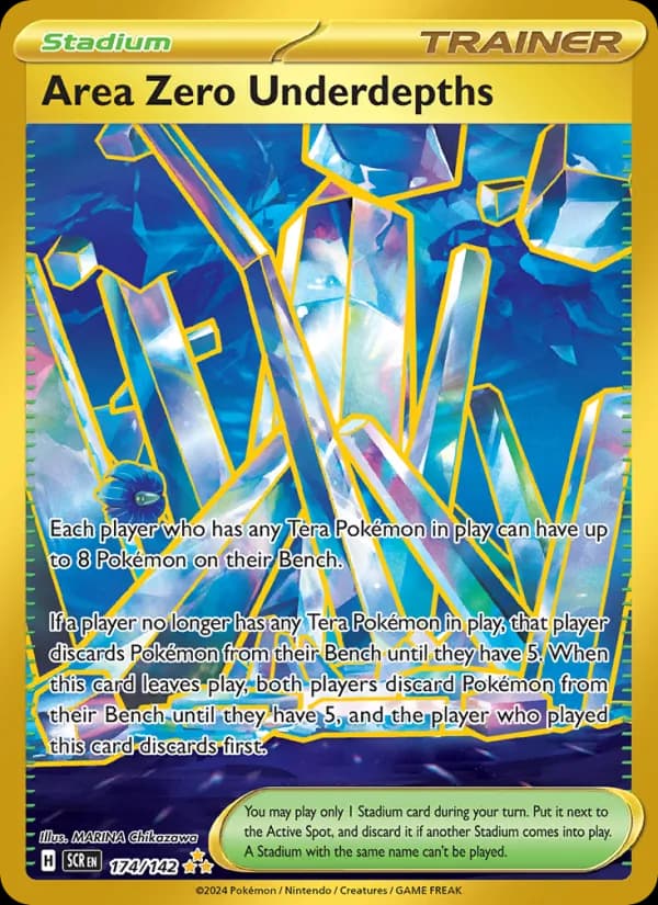 Area Zero Underdepths — Stellar Crown, Hyper rare