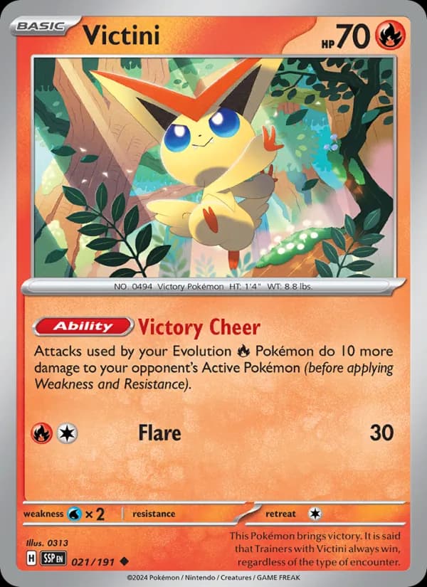 Victini — Surging Sparks, Uncommon
