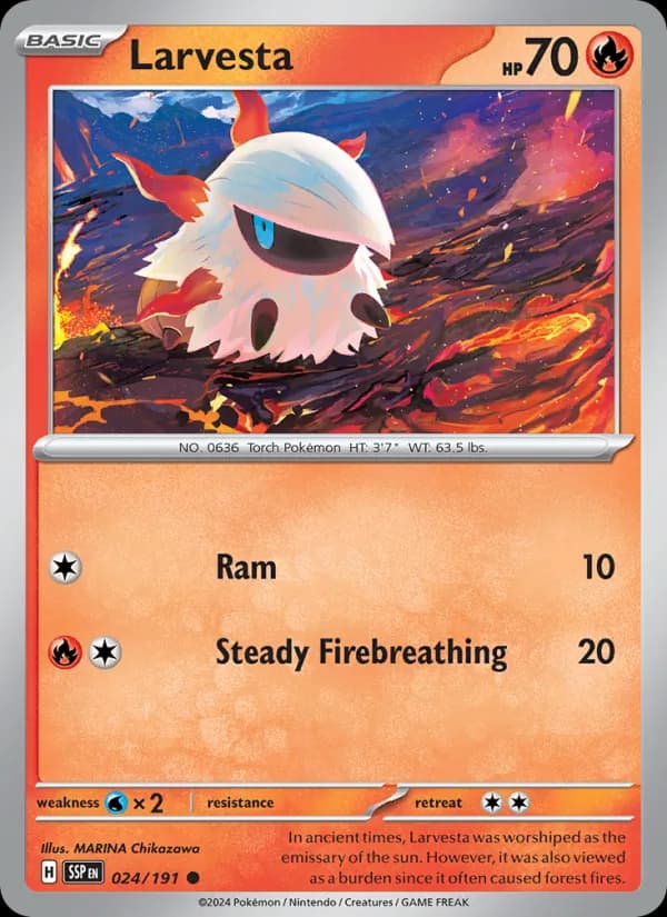 Larvesta — Surging Sparks, Common