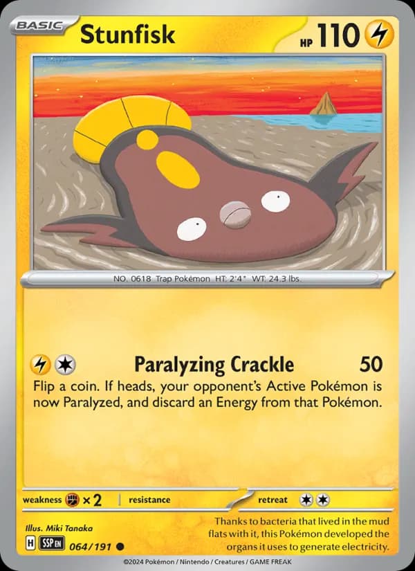 Stunfisk — Surging Sparks, Common