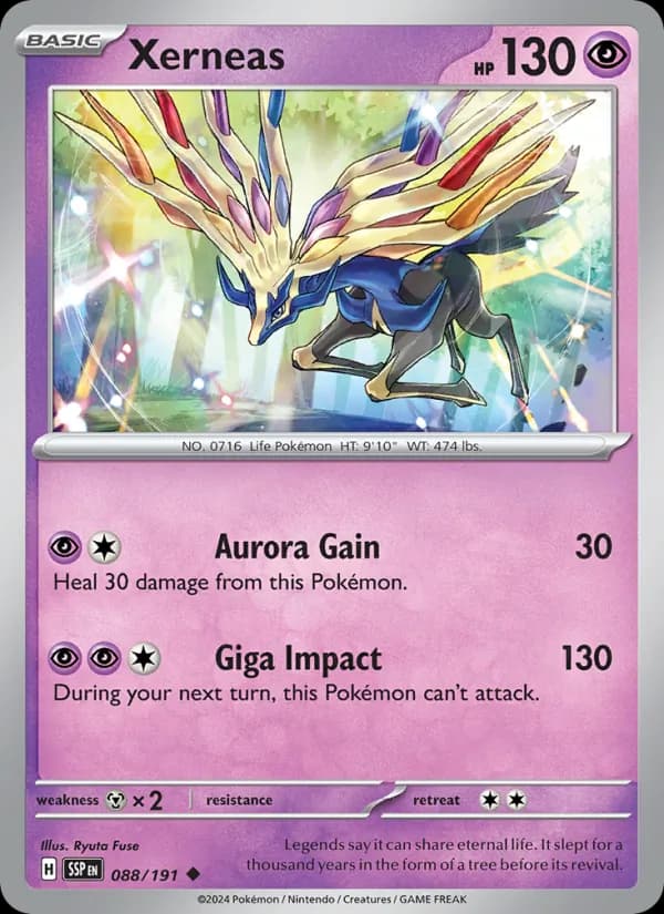 Xerneas — Surging Sparks, Uncommon