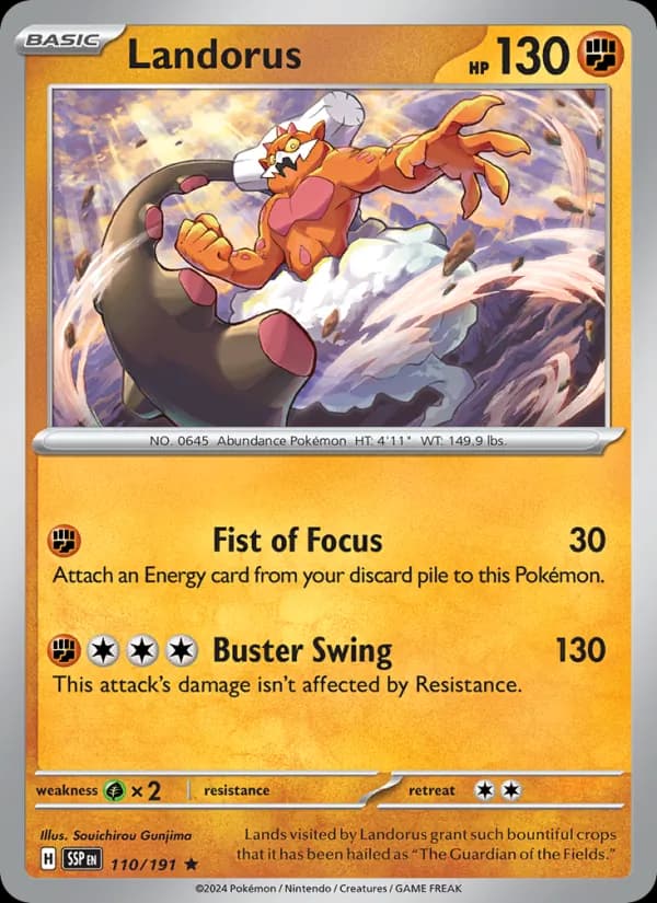 Landorus — Surging Sparks, Rare