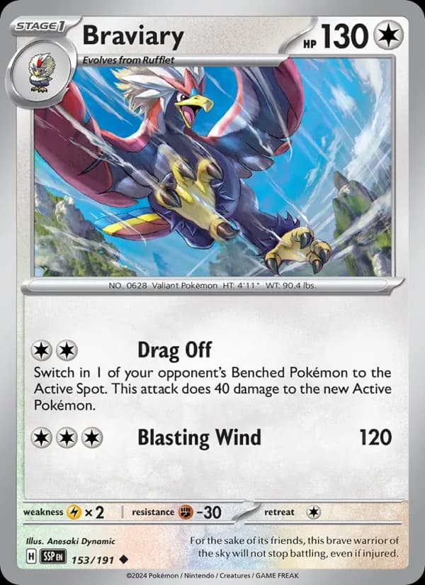 Braviary — Surging Sparks, Uncommon