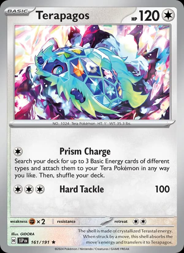 Terapagos — Surging Sparks, Rare