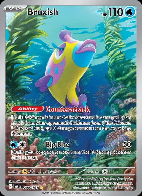 Bruxish — Surging Sparks, Illustration rare