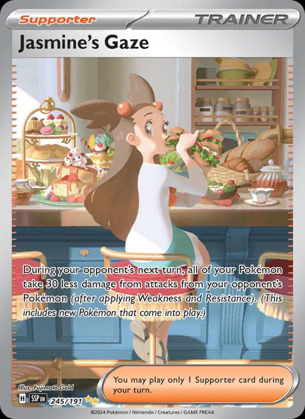 Jasmine's Gaze — Surging Sparks, Special illustration rare