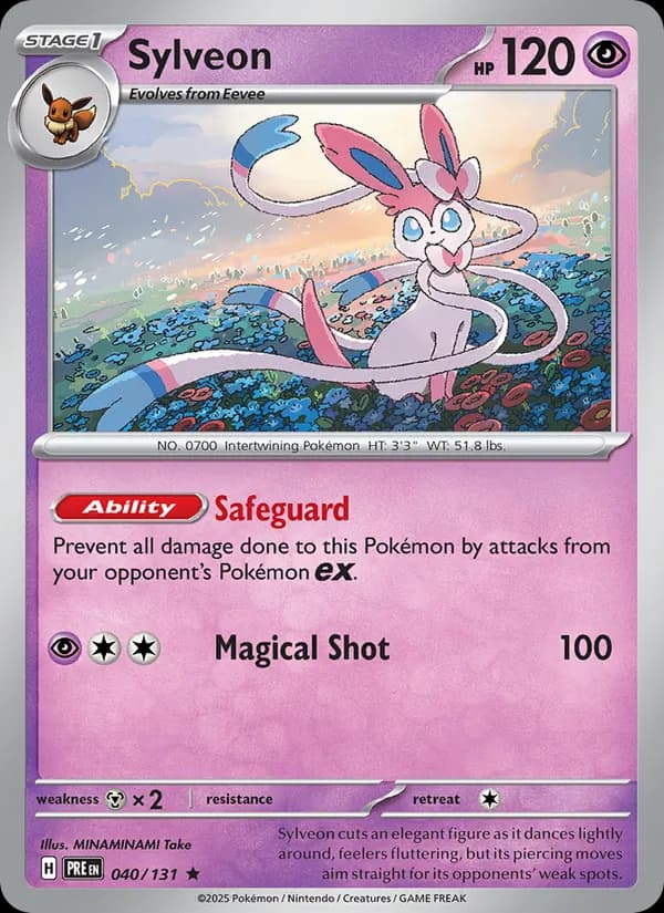 Sylveon — Prismatic Evolutions, Rare