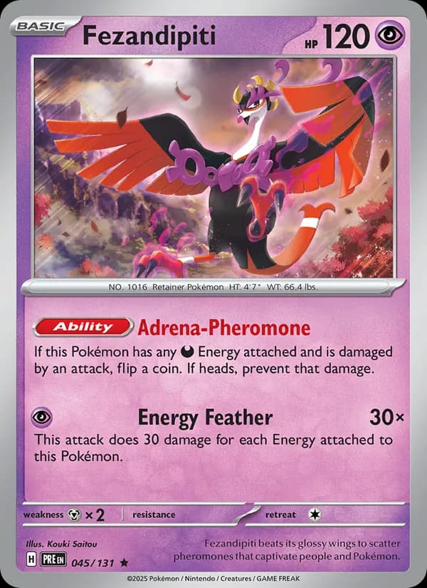 Fezandipiti — Prismatic Evolutions, Rare