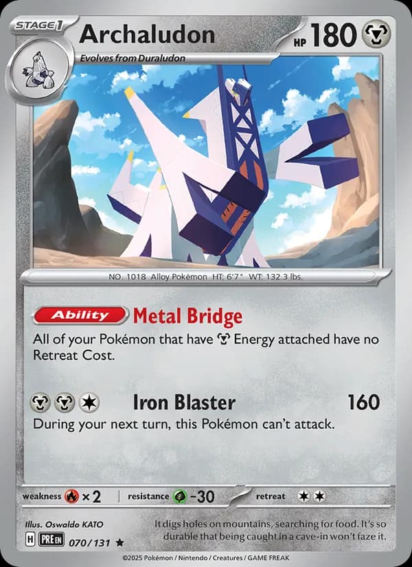 Archaludon — Prismatic Evolutions, Rare