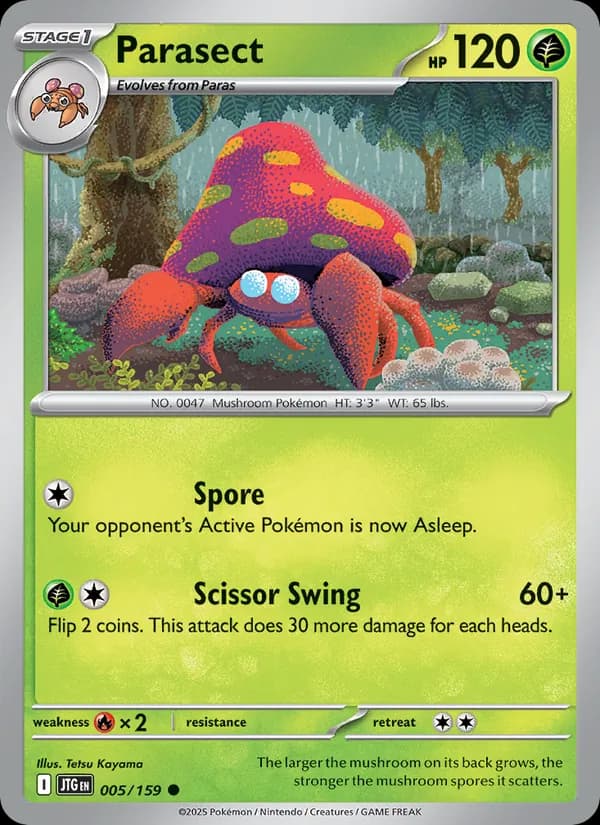 Parasect — Journey Together, Common