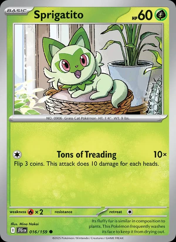 Sprigatito — Journey Together, Common