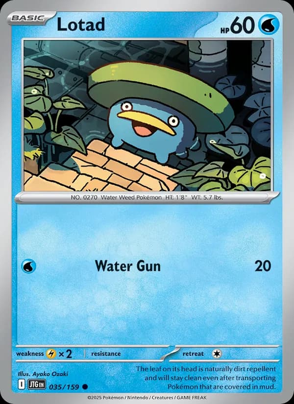 Lotad — Journey Together, Common