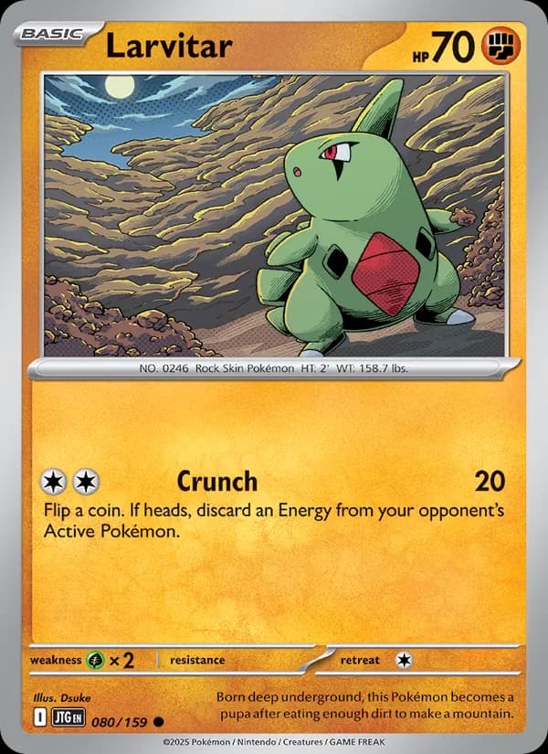 Larvitar — Journey Together, Common