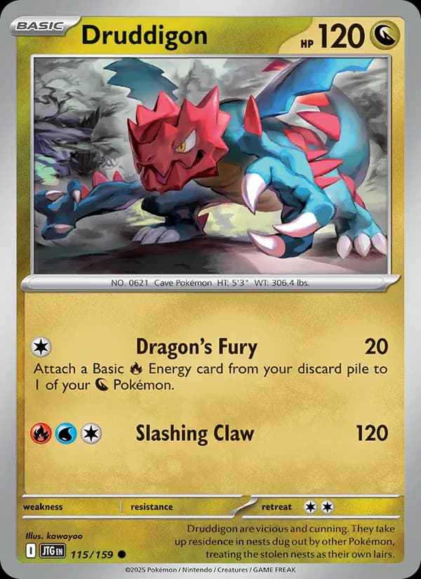 Druddigon — Journey Together, Common