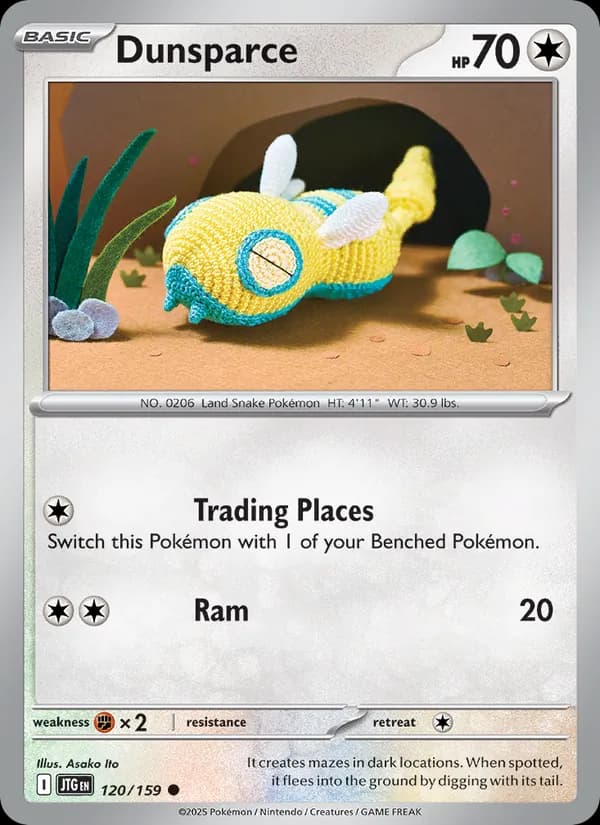 Dunsparce — Journey Together, Common