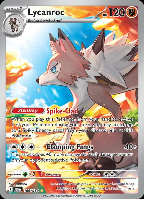 Lycanroc — Journey Together, Illustration rare