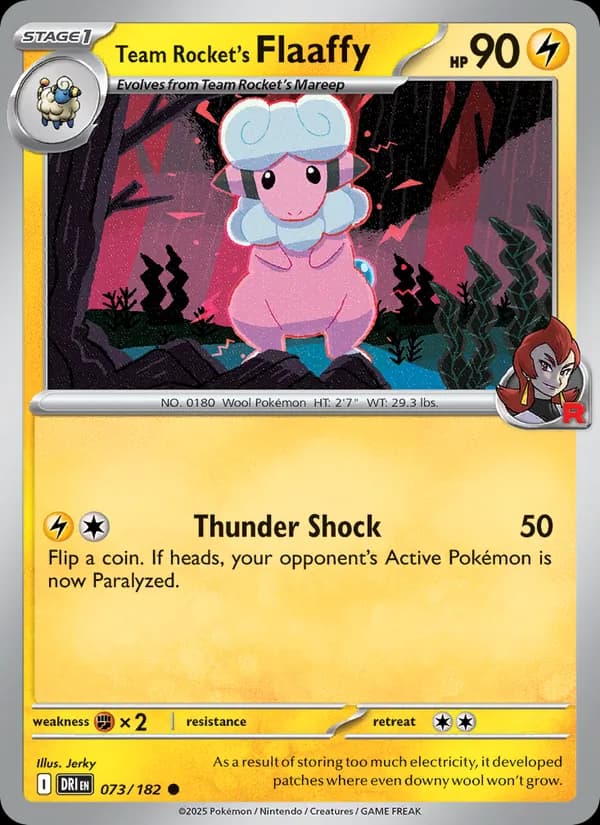 Team Rocket's Flaaffy — Destined Rivals, Common