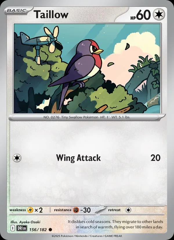 Taillow — Destined Rivals, Common