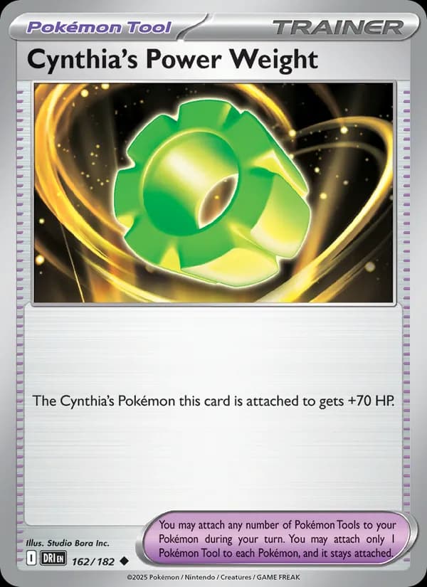Cynthia's Power Weight — Destined Rivals, Uncommon