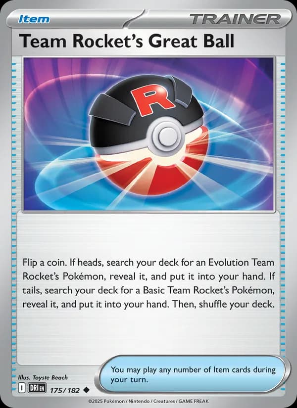 Team Rocket's Great Ball — Destined Rivals, Uncommon
