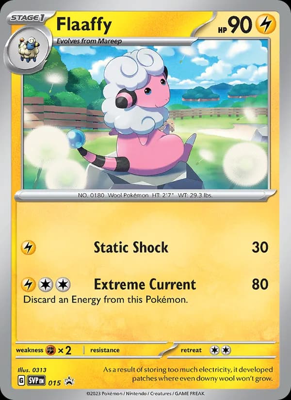 Flaaffy — SVP Black Star Promos, None