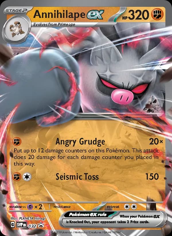 Annihilape ex — SVP Black Star Promos, None