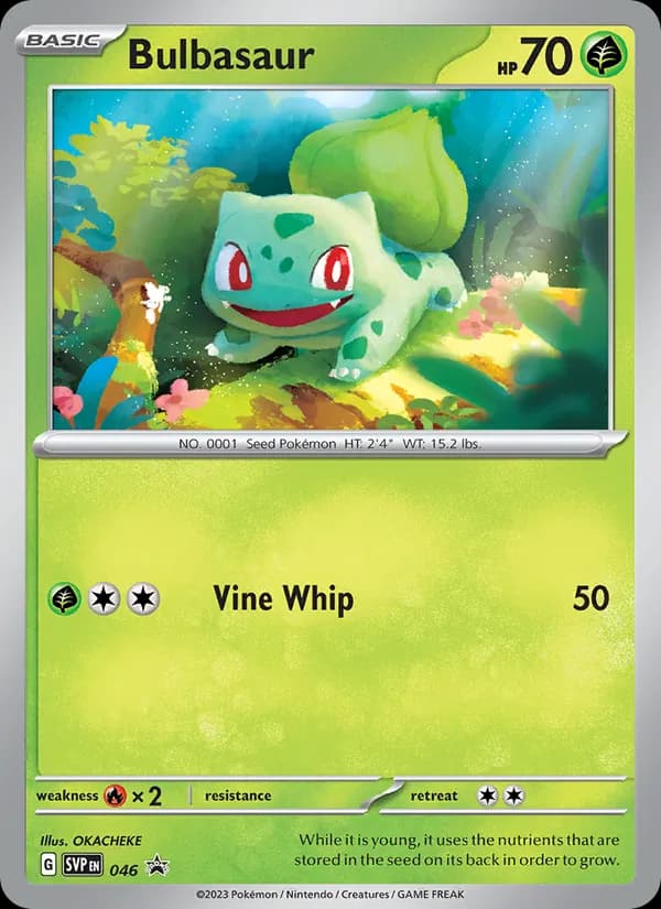 Bulbasaur — SVP Black Star Promos, None
