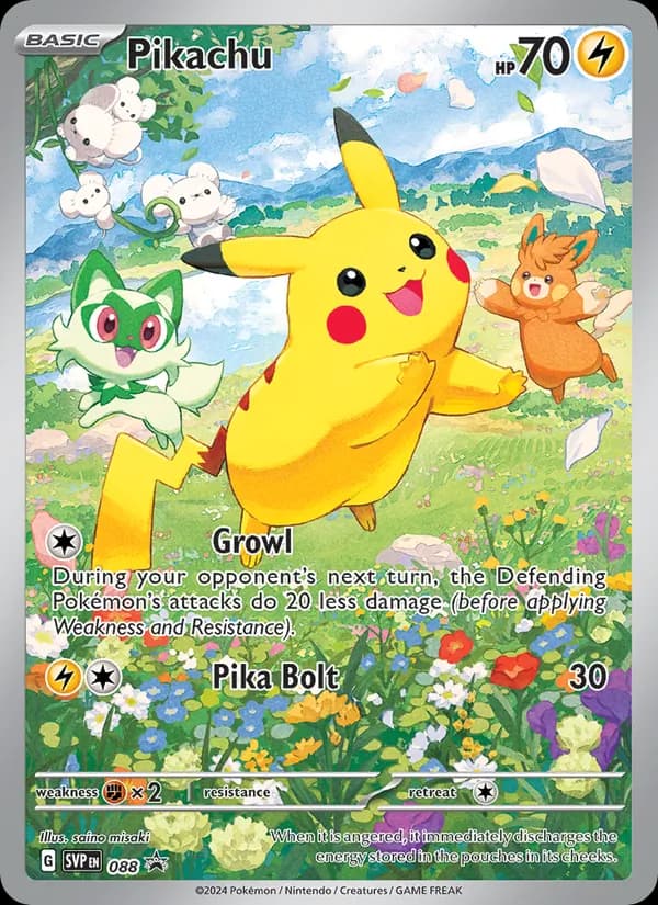 Pikachu — SVP Black Star Promos, None
