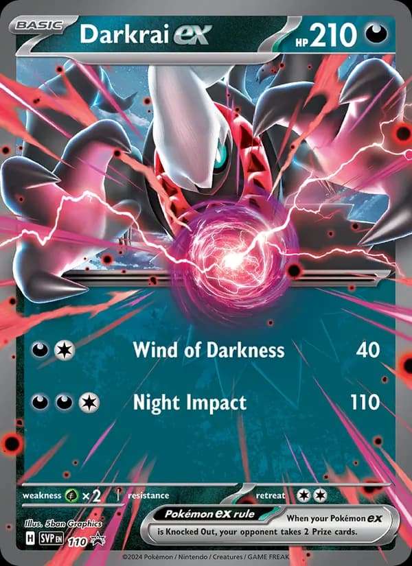 Darkrai ex — SVP Black Star Promos, None