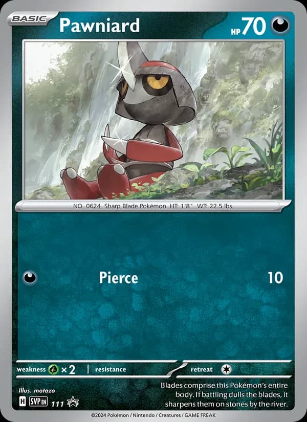 Pawniard — SVP Black Star Promos, None
