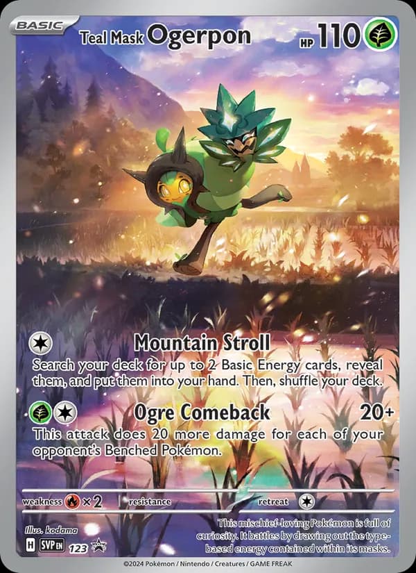 Teal Mask Ogerpon — SVP Black Star Promos, None