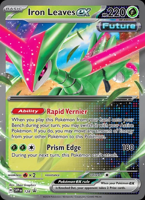 Iron Leaves ex — SVP Black Star Promos, None