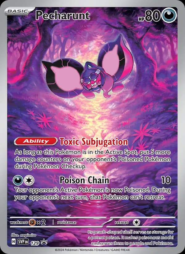 Pecharunt — SVP Black Star Promos, None