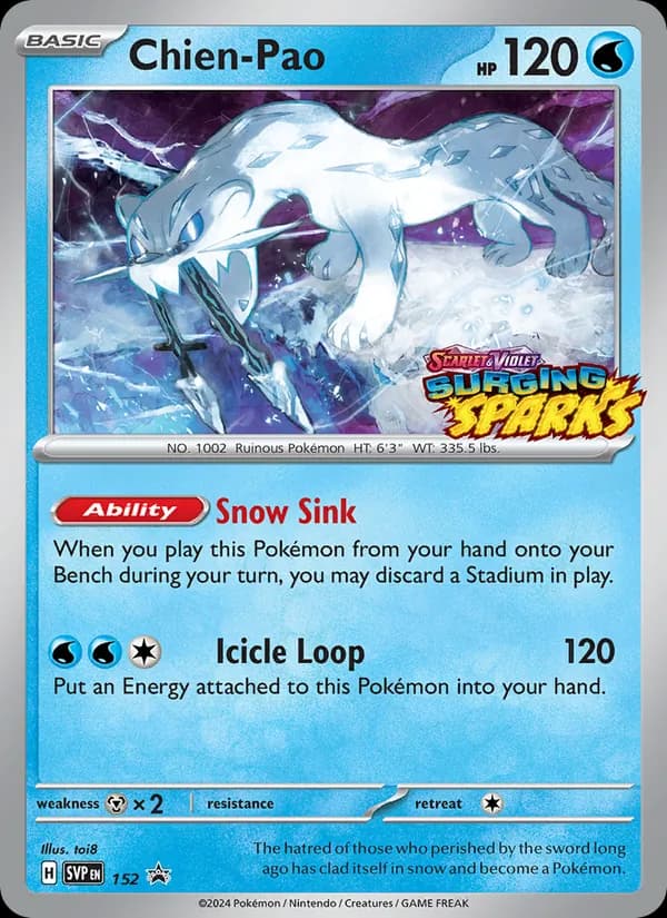 Chien-Pao — SVP Black Star Promos, None