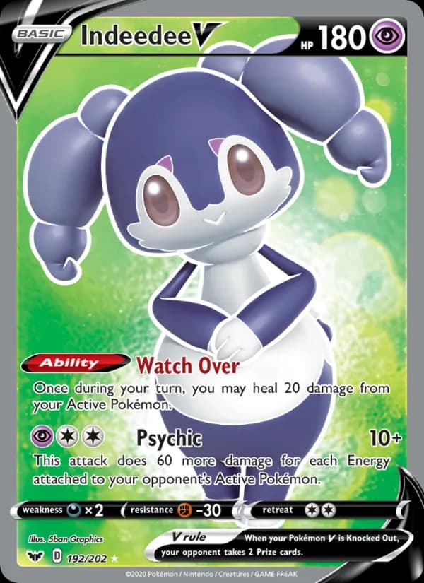 Indeedee V — Sword & Shield, Ultra Rare