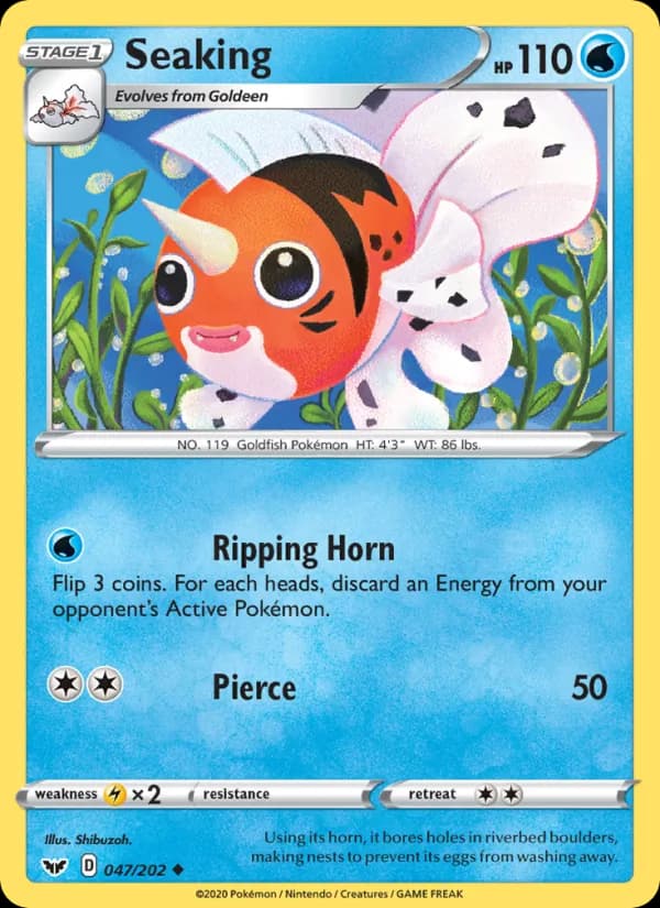 Seaking — Sword & Shield, Uncommon