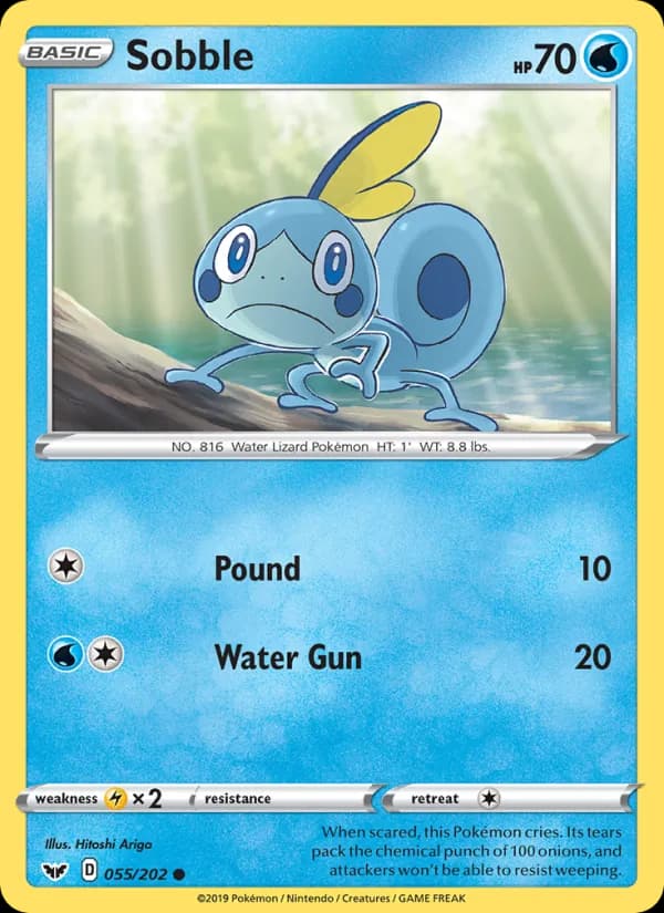 Sobble — Sword & Shield, Common