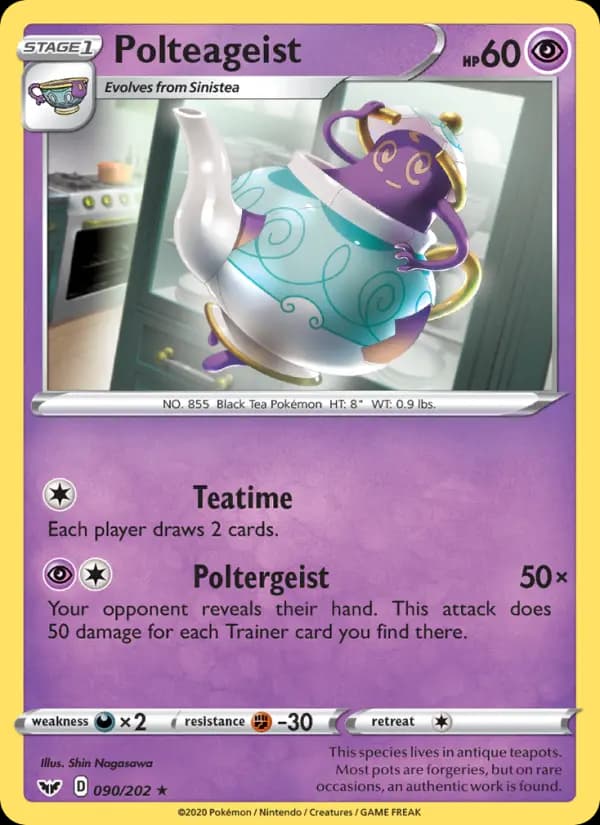 Polteageist — Sword & Shield, Rare