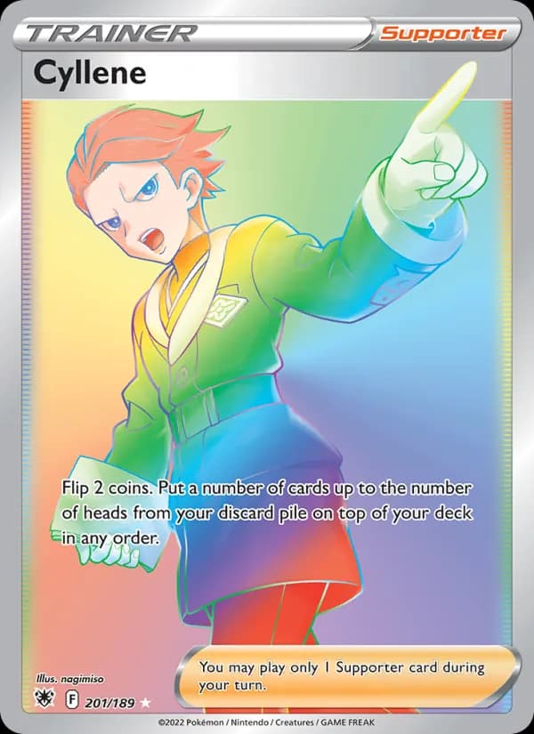 Cyllene — Astral Radiance, Secret Rare