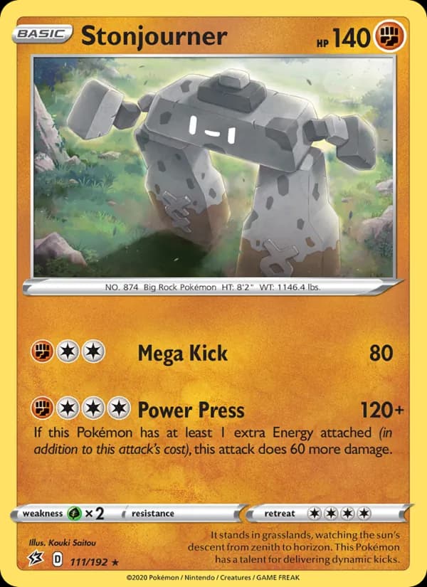 Stonjourner — Rebel Clash, Holo Rare