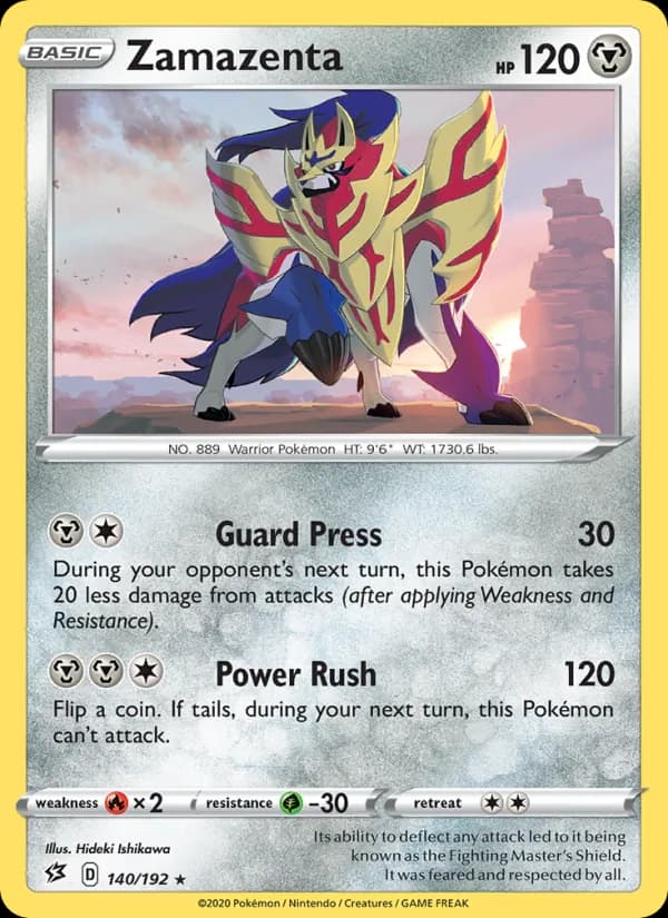 Zamazenta — Rebel Clash, Rare