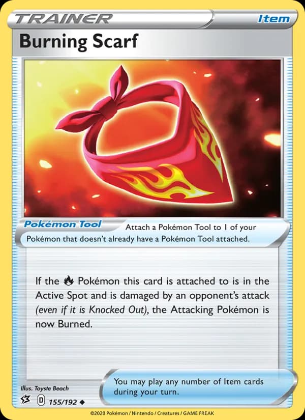 Burning Scarf — Rebel Clash, Uncommon