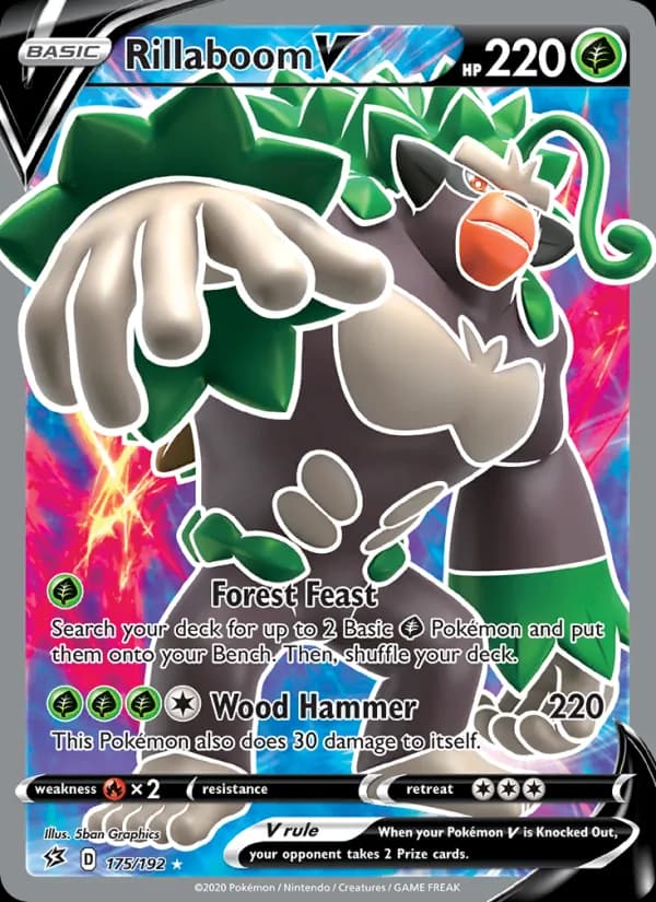 Rillaboom V — Rebel Clash, Ultra Rare