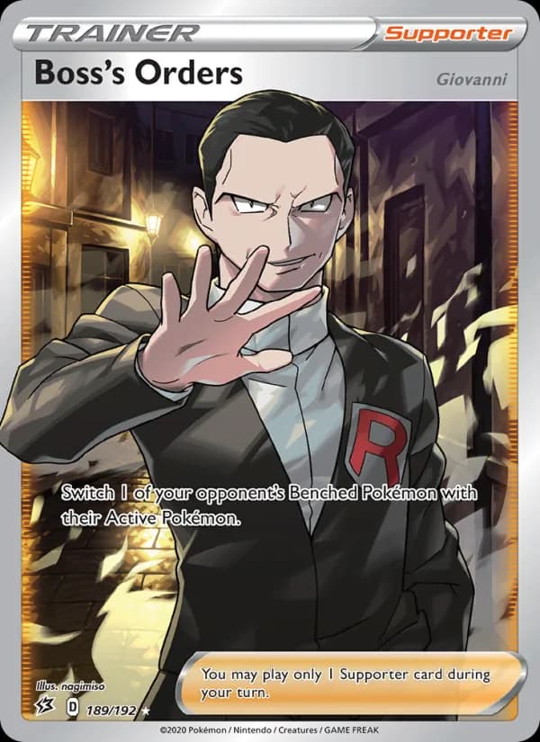 Boss's Orders (Giovanni) — Rebel Clash, Ultra Rare