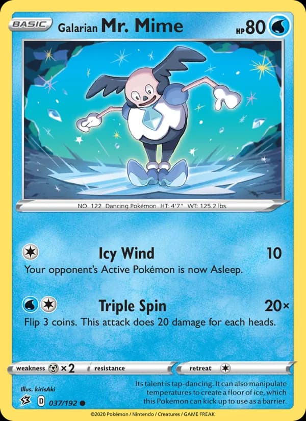 Galarian Mr. Mime — Rebel Clash, Common