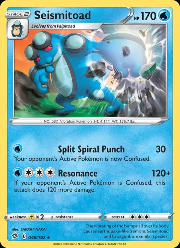 Seismitoad — Rebel Clash, Rare