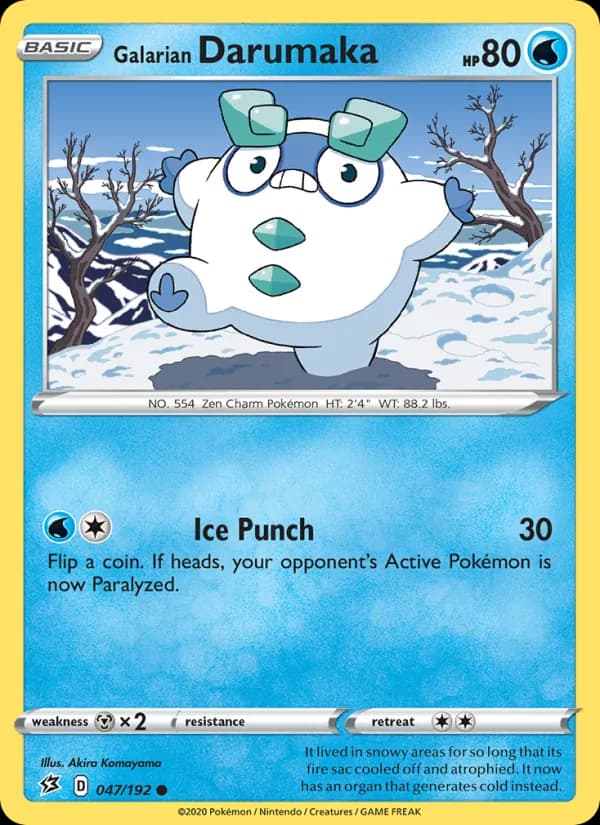 Galarian Darumaka — Rebel Clash, Common
